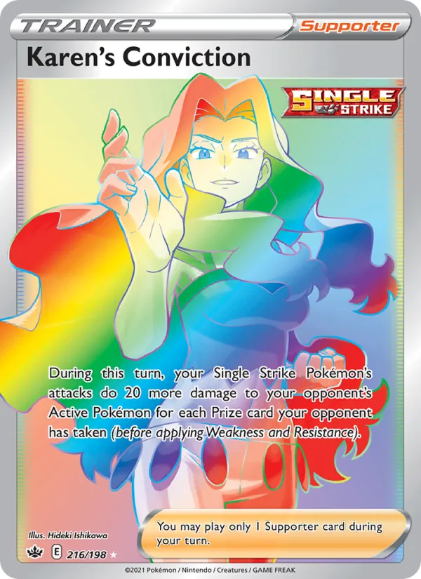 Karen's Conviction #216 – Chilling Reign card
