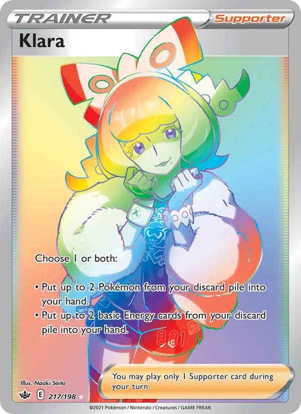 Klara #217 – Chilling Reign card