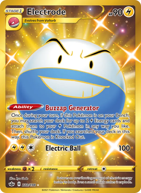 Electrode #222 – Chilling Reign card