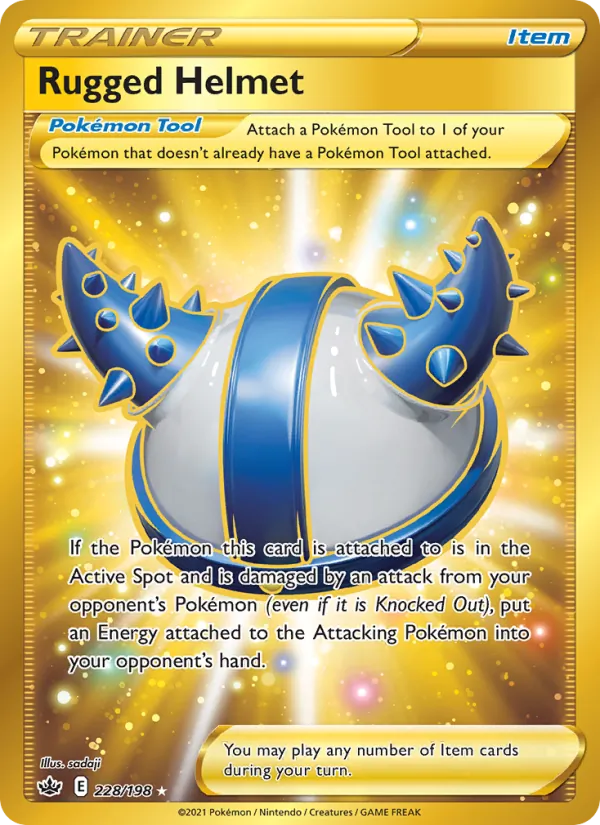 Rugged Helmet #228 – Chilling Reign card