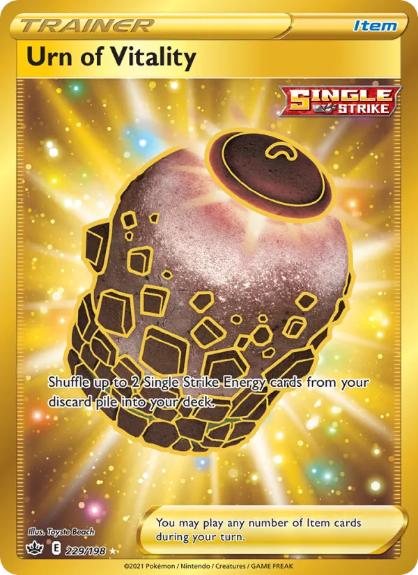 Urn of Vitality #229 – Chilling Reign card