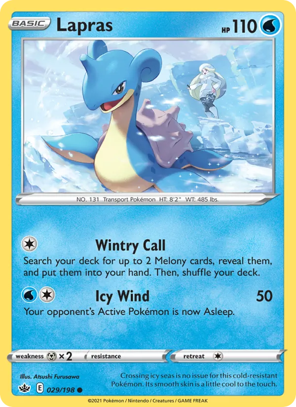 Lapras #29 – Chilling Reign card