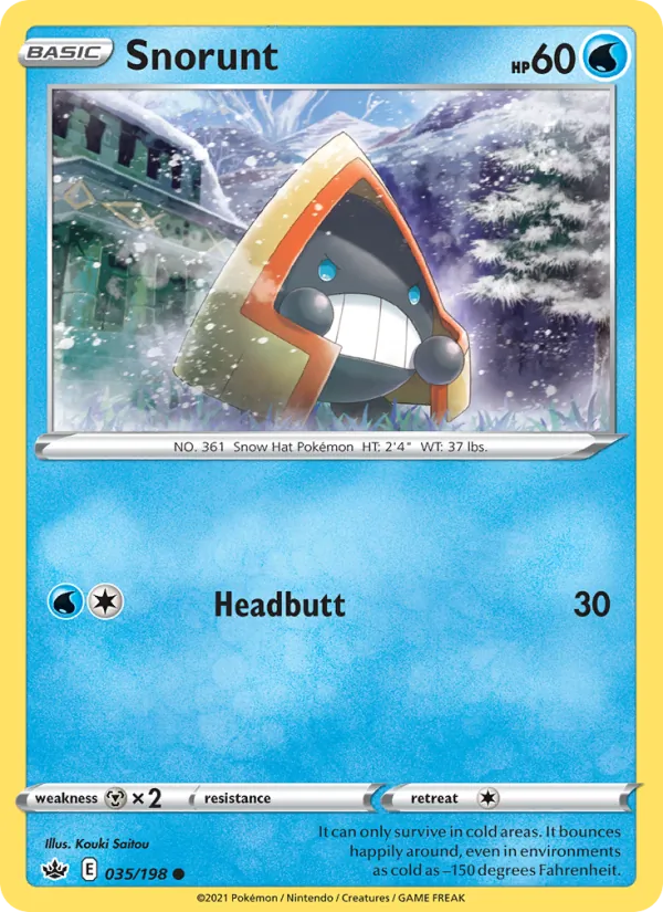 Snorunt #35 – Chilling Reign card