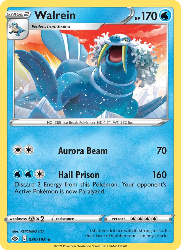 Walrein #39 – Chilling Reign card