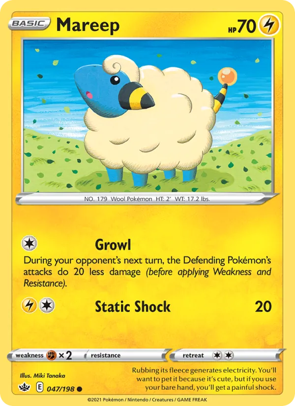 Mareep #47 – Chilling Reign card