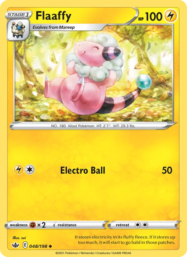 Flaaffy #48 – Chilling Reign card