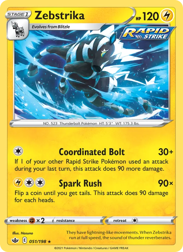 Zebstrika #51 – Chilling Reign card