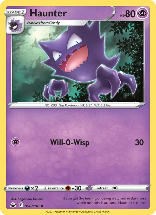 Haunter #56 – Chilling Reign card