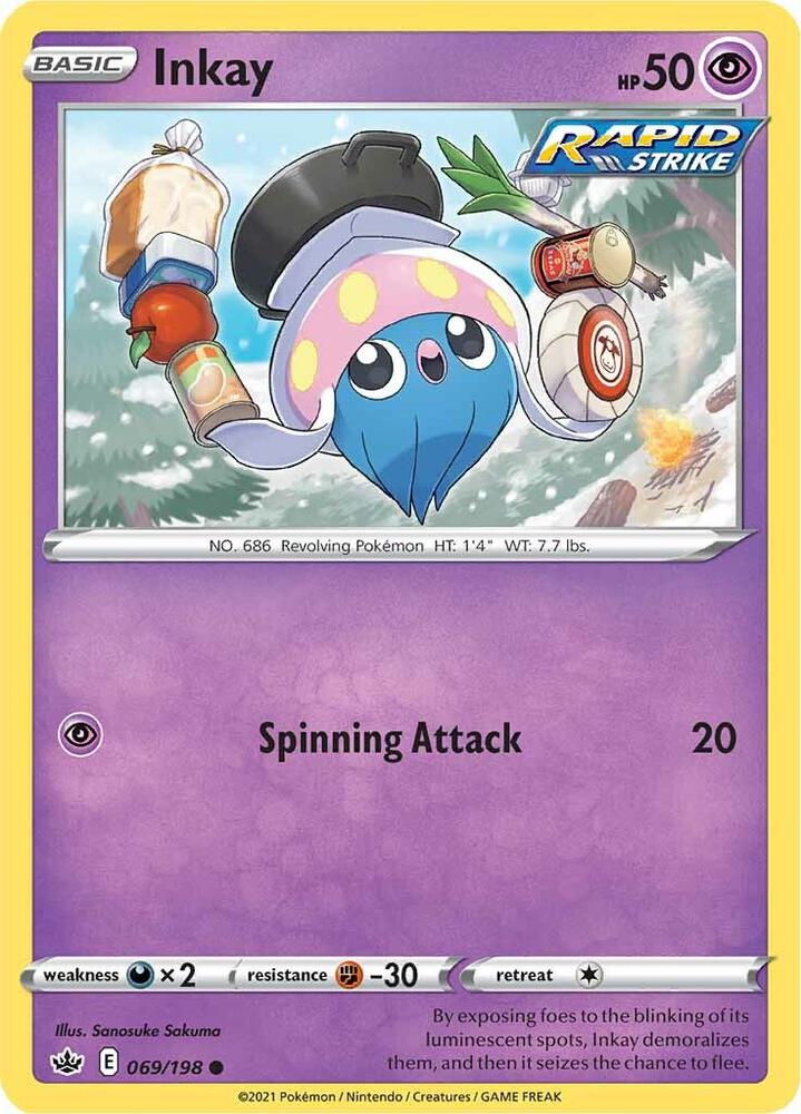 Inkay #69 – Chilling Reign card