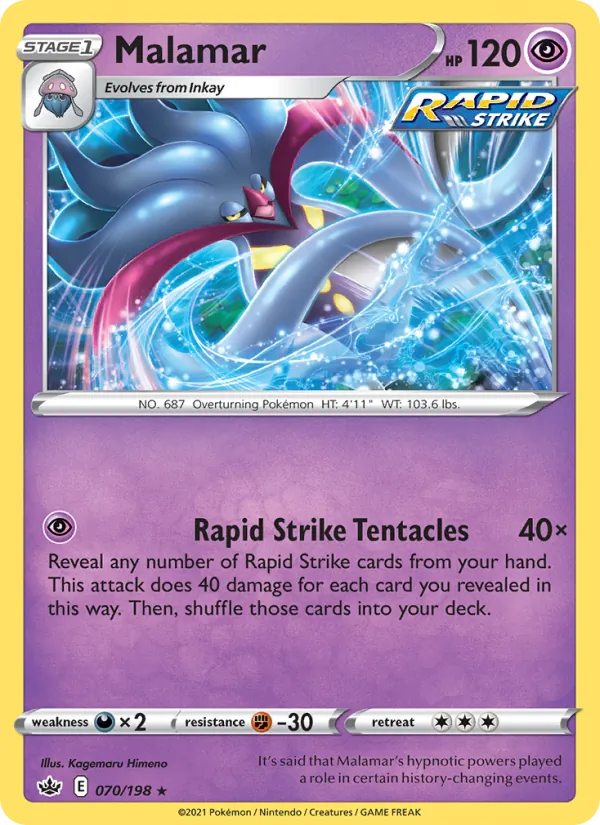Malamar #70 – Chilling Reign card