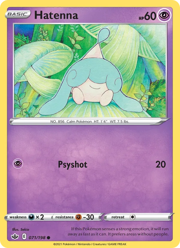 Hatenna #71 – Chilling Reign card