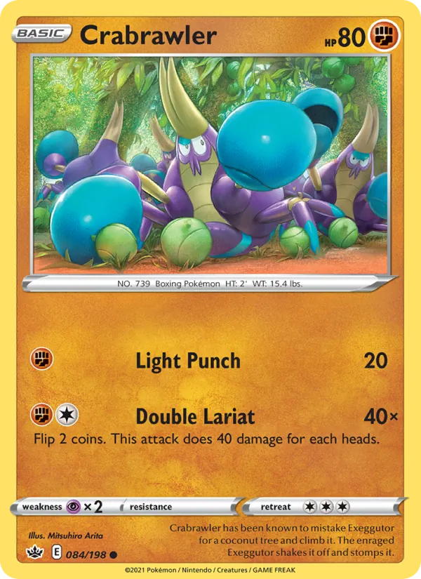 Crabrawler #84 – Chilling Reign card