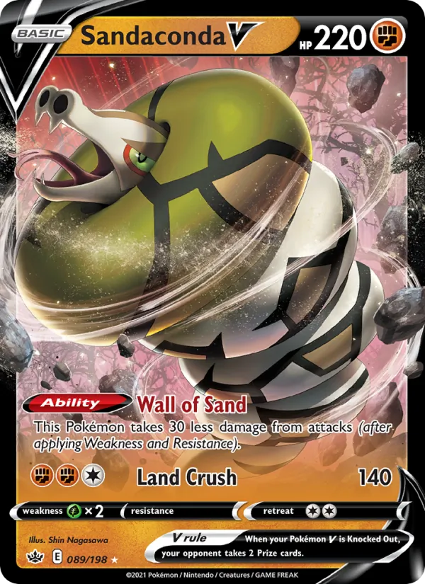 Sandaconda V #89 – Chilling Reign card