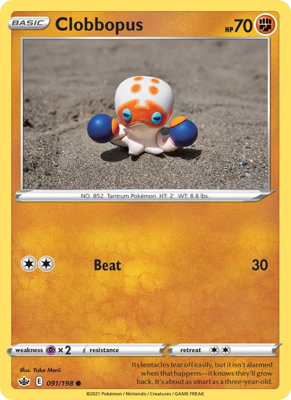 Clobbopus #91 – Chilling Reign card