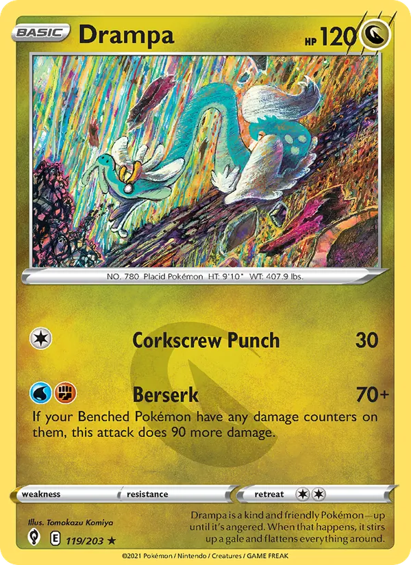 Drampa #119 – Evolving Skies card
