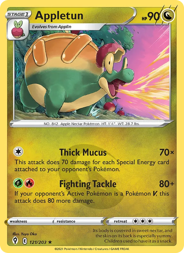 Appletun #121 – Evolving Skies card