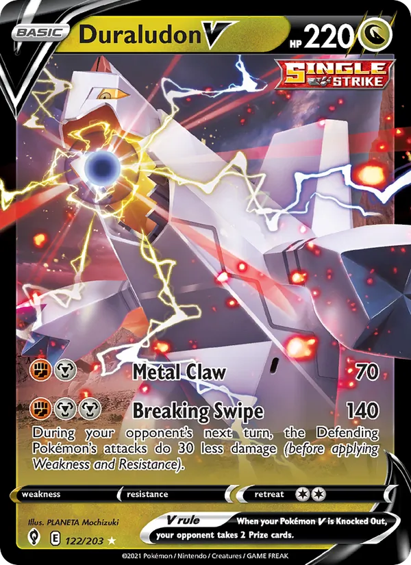 Duraludon V #122 – Evolving Skies card