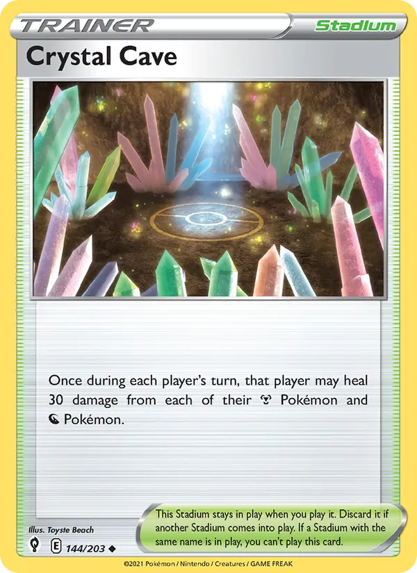 Crystal Cave #144 – Evolving Skies card
