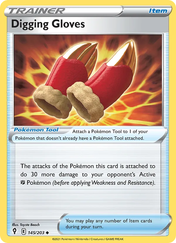 Digging Gloves #145 – Evolving Skies card