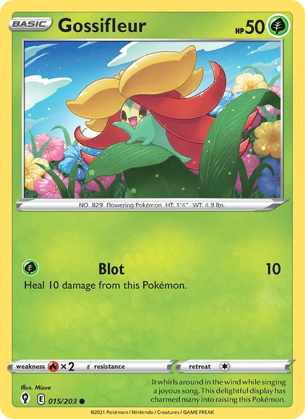 Gossifleur #15 – Evolving Skies card