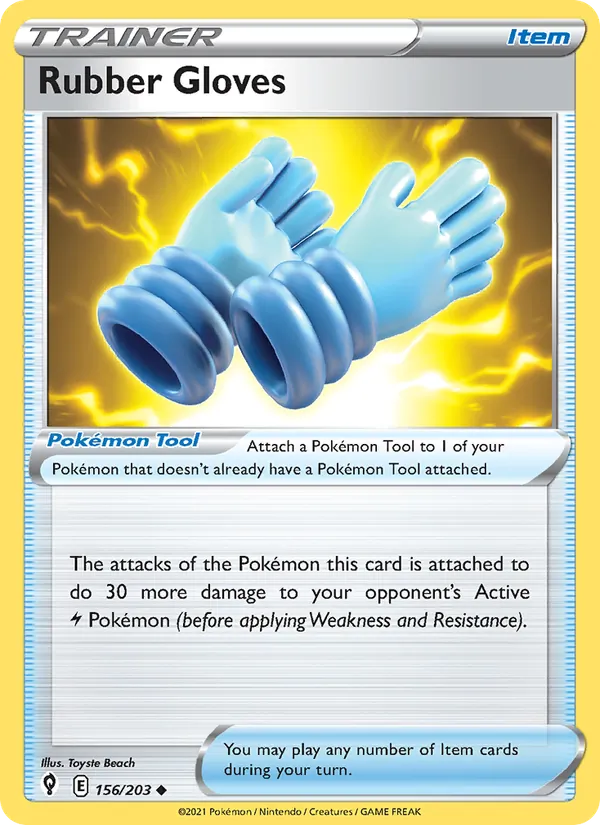 Rubber Gloves #156 – Evolving Skies card