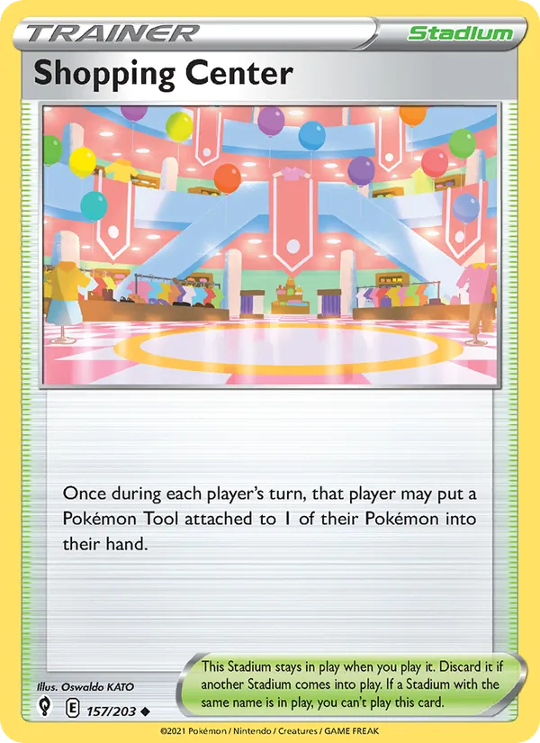Shopping Center #157 – Evolving Skies card