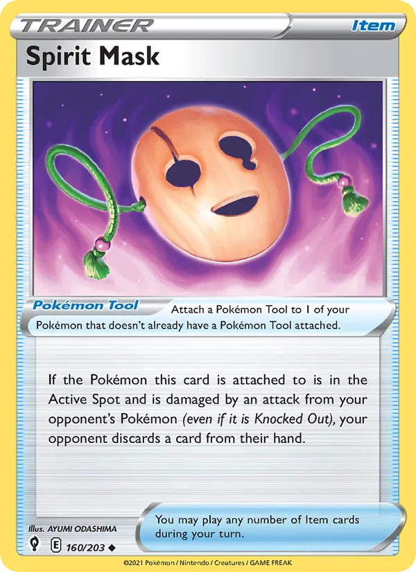 Spirit Mask #160 – Evolving Skies card