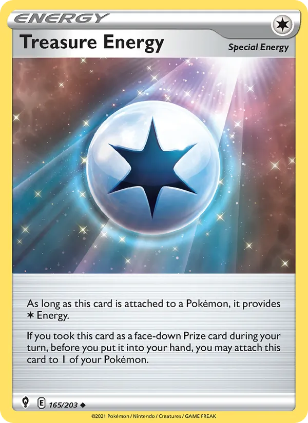 Treasure Energy #165 – Evolving Skies card