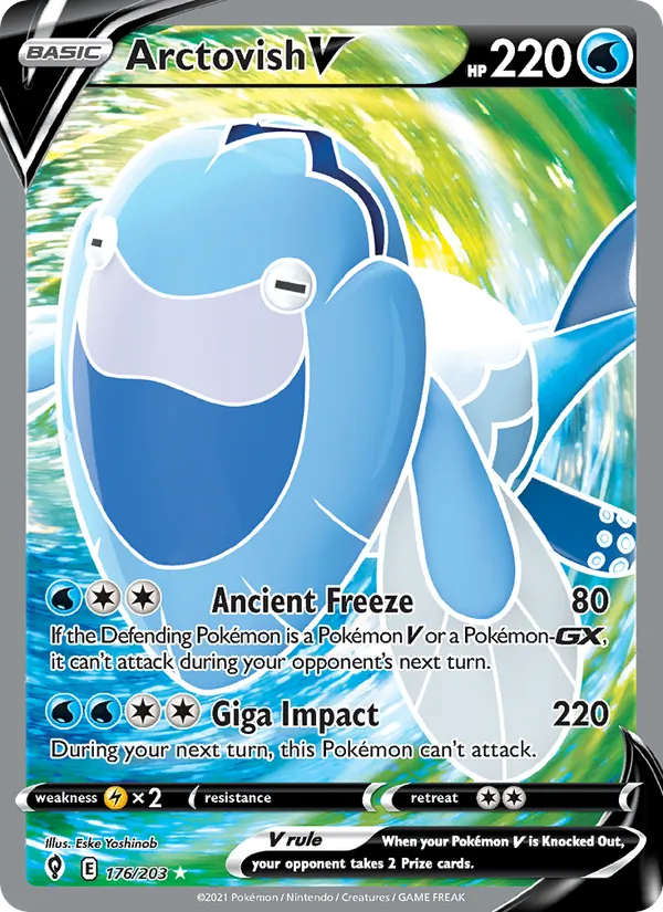 Arctovish V #176 – Evolving Skies card
