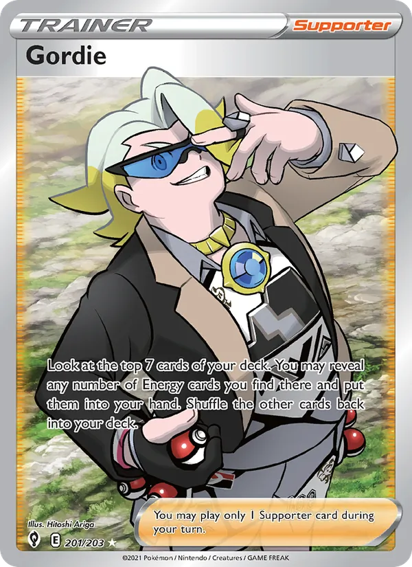 Gordie #201 – Evolving Skies card