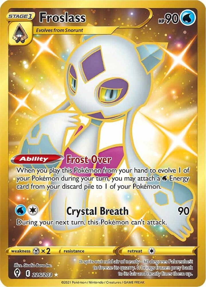 Froslass #226 – Evolving Skies card