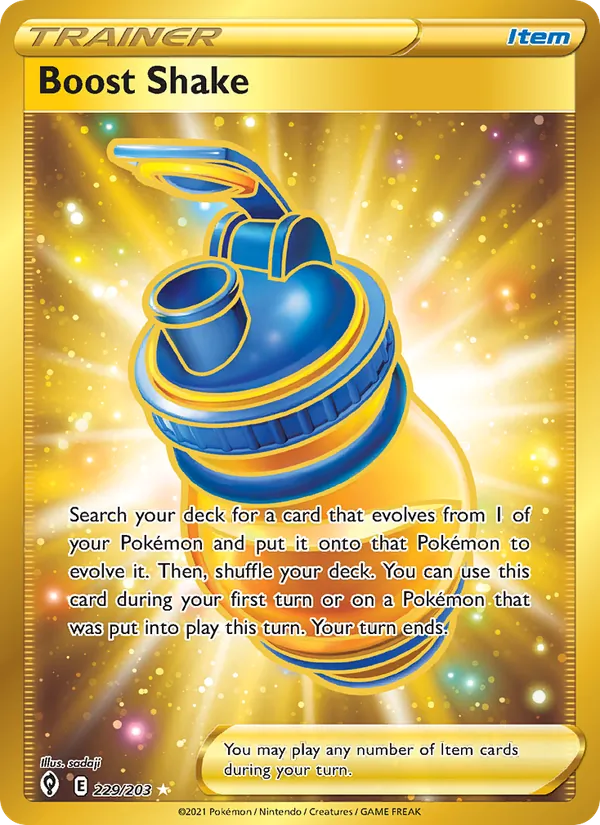 Boost Shake #229 – Evolving Skies card