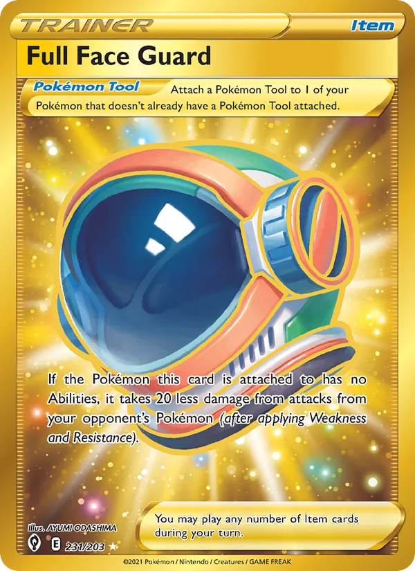 Full Face Guard #231 – Evolving Skies card