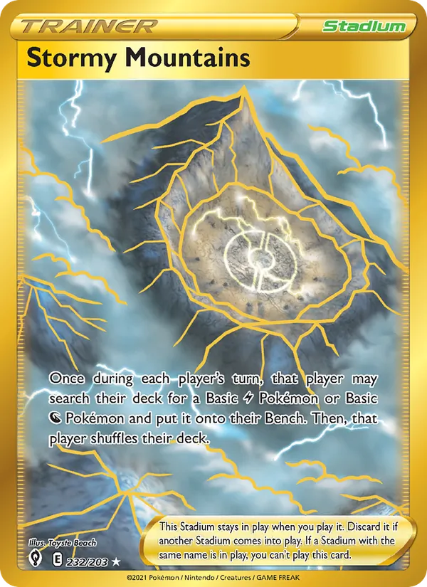 Stormy Mountains #232 – Evolving Skies card
