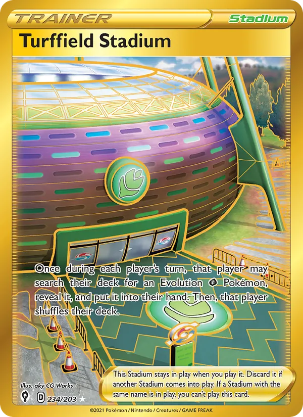 Turffield Stadium #234 – Evolving Skies card