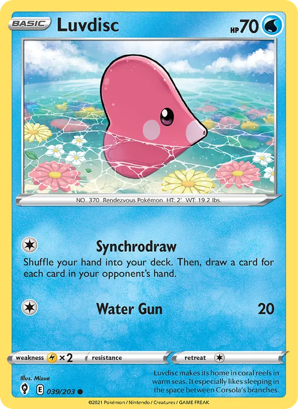 Luvdisc #39 – Evolving Skies card