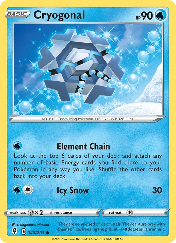 Cryogonal #43 – Evolving Skies card