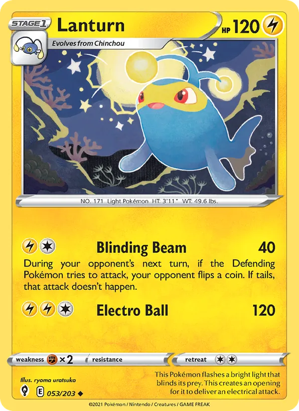 Lanturn #53 – Evolving Skies card