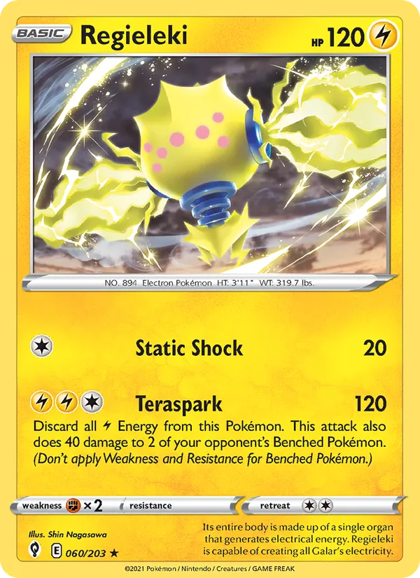 Regieleki #60 – Evolving Skies card