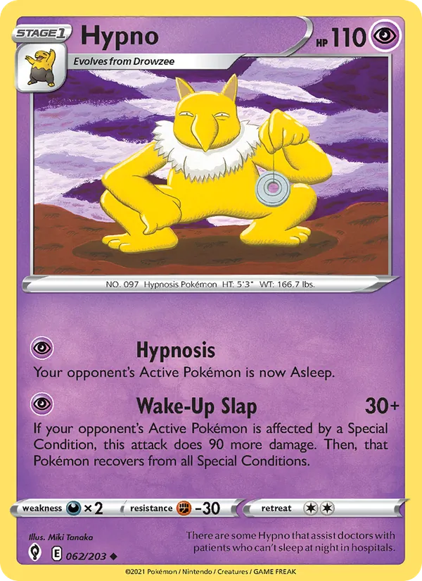 Hypno #62 – Evolving Skies card