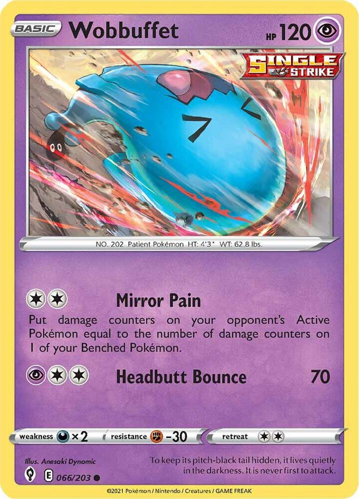 Wobbuffet #66 – Evolving Skies card