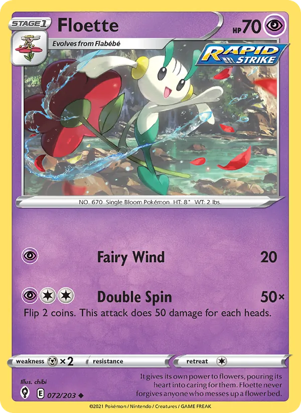 Floette #72 – Evolving Skies card