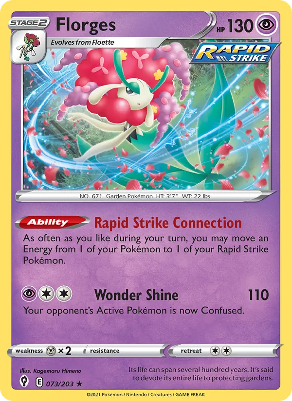 Florges #73 – Evolving Skies card
