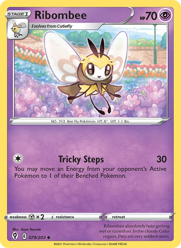 Ribombee #79 – Evolving Skies card