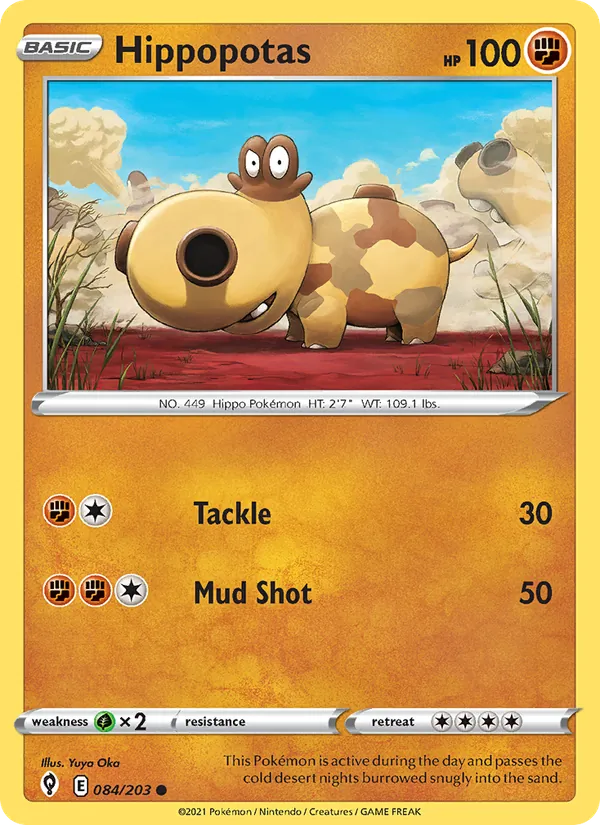 Hippopotas #84 – Evolving Skies card