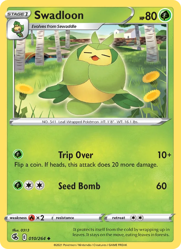 Swadloon #10 – Fusion Strike card