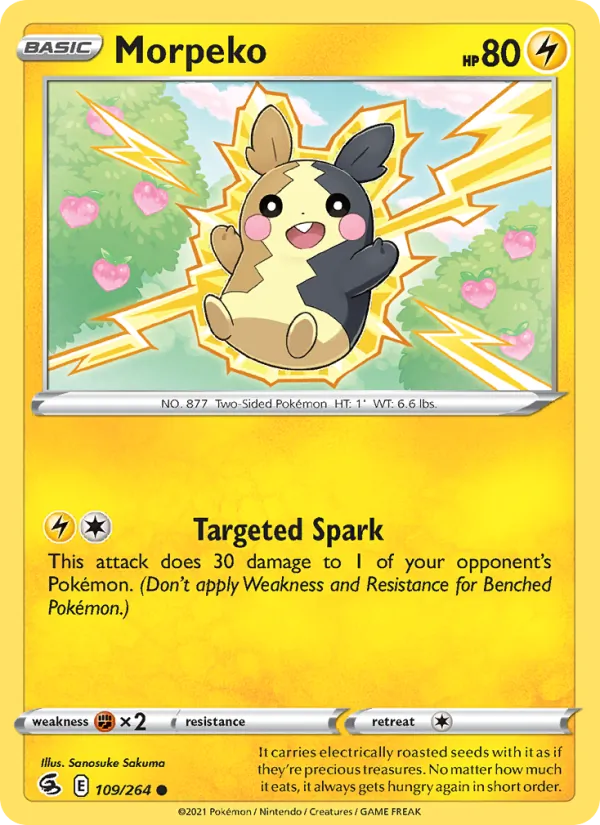 Morpeko #109 – Fusion Strike card