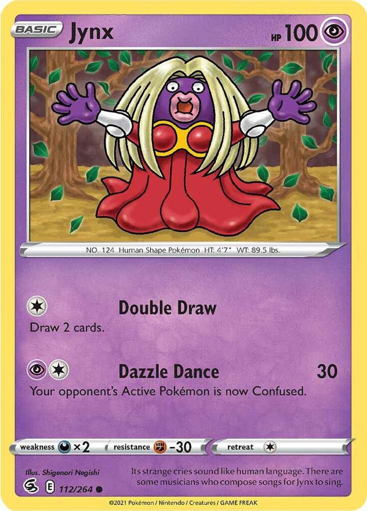 Jynx #112 – Fusion Strike card