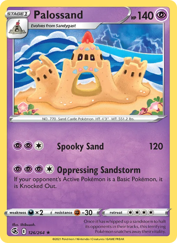 Palossand #126 – Fusion Strike card