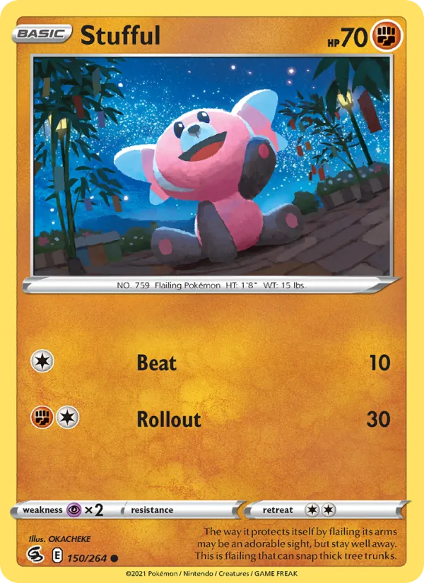 Stufful #150 – Fusion Strike card